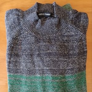 American Apparel Long Sleeves Cotton Sweater Made in USA